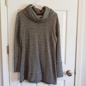 Cowl Neck Tunic Sweatshirt